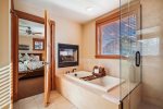 Master Bathroom at The Lodges B2